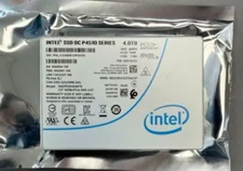 Intel P4510 Series 4TB SSD 2.5" U.2 PCIe NVME SSDPE2KX040T8