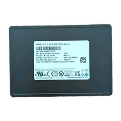 Samsung PM9A3 1.92TB 2.5" NVMe PCIe Gen4 Internal SSD MZQL21T9HCJR U.2