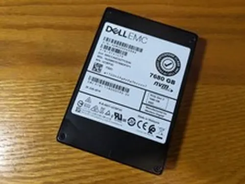 Dell 7.68TB WD Ultrastar SN200 PCIe 3.0 NVMe 2.5'' U.2 SSD EMC 0TS1479 93-95%