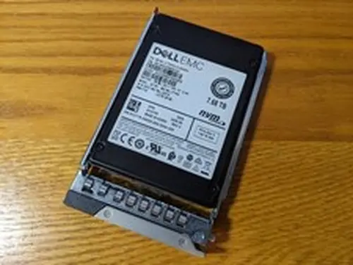 Dell 7.68TB PM1733 0Y27TR PCIe 4.0 NVMe 2.5'' U.2 SSD MZWLJ7T6HALA - 100% Health
