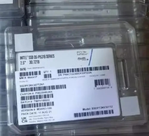 30.72TB Intel SSD P5316 Series NVME U.2.5" SSSDPF2NV307TZ