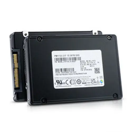 Samsung PM1733 15.36TB MZWLJ15THALA PCIe Gen 4 x4 8GB/s U.2 NVMe 1 DWPD 2.5" SSD