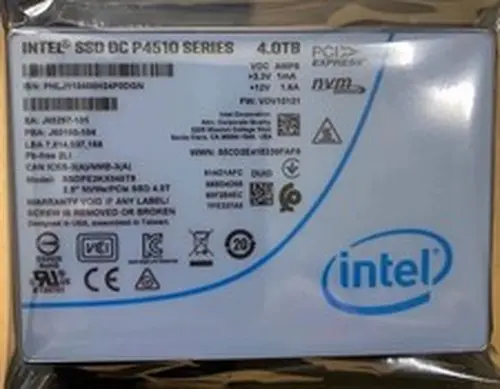 Intel DC P4510 Series 4TB SSD U.2.5" NVME Solid State Drive SSDPE2KX040T8