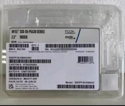 SSD D5-P5530 960GB Intel U.2 SSDPF2KX960HZN1 Series DC NVME Solid State Drive