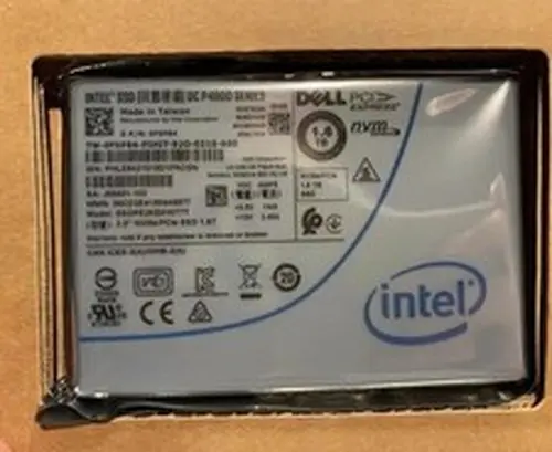 Intel P4600 1.6TB Dell Version 2.5" NVME U.2 SSDPE2KE016T7T Solid State Drive