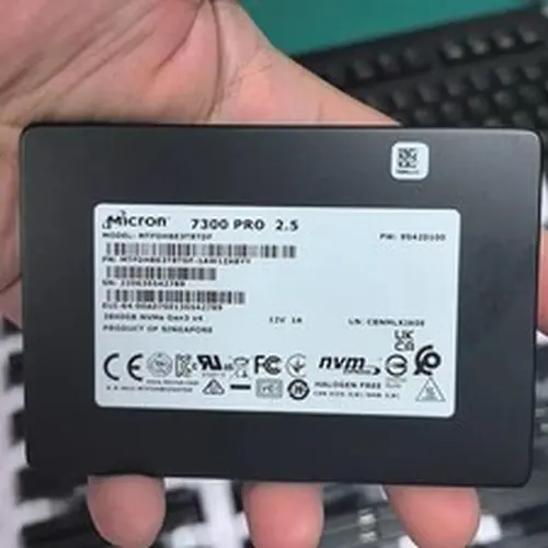 Micron 7300 PRO 3.84TB SSD 2.5" U.2 Gen 3 x4 NVMe MTFDHBE3T8TDF-1AW1ZABYY