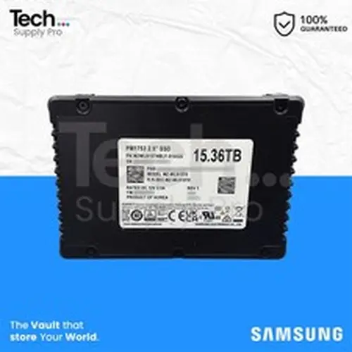 MZ-WL915T0 Samsung PM1753 15.36TB PCIe NVMe U.2.5" Solid State Drive