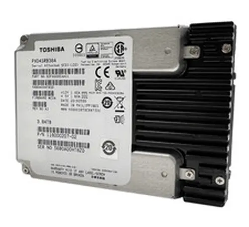 Toshiba 3.84TB 2.5" SAS SSD SOLID STATE DRIVE PX04SRB384 SDFAG00EAA01 84-85% 512