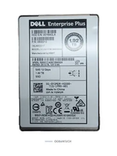Dell Y2M2R 1.92TB SAS 12Gb/s 2.5" SSD HUSMR1619ASS200 RI 90%+ Health Grade A