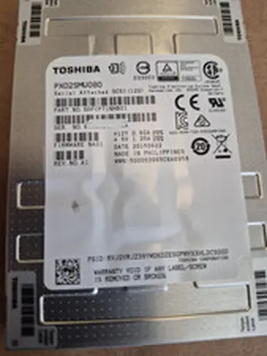 PX02SMU080 Toshiba 800GB 12gbps 12G SAS SSD Hard drive 2.5'' Server 100% Health