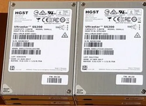 HGST Ultrastar 3.84TB SAS SSD 2.5" 12Gbps Enterprise Drive SS200 SXHLLL OTS1403