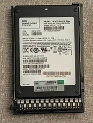 15.36TB HPE Samsung PM1643 SAS SSD 12Gbps P02763-005 P06592-B21 99%+