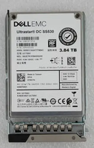 YW17N DELL 3.84TB Read Intensive SAS 12Gb/s 512e 2.5'' SSD WUSTR1538ASS200