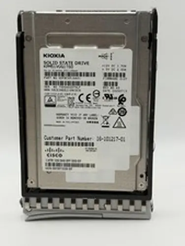 Cisco UCS-SD16T123X-EP 1.6TB 12G SAS 2.5" SSD Kioxia KPM51VUG1T60 w/ Caddy