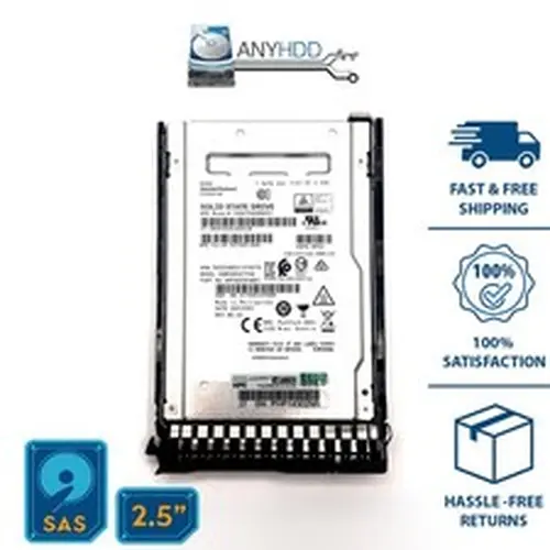 HPE KIOXIA 7.68TB SAS SSD 2.5" 12Gb/s SAS KRM5XRUG7T68 P42692-004 P37067-001