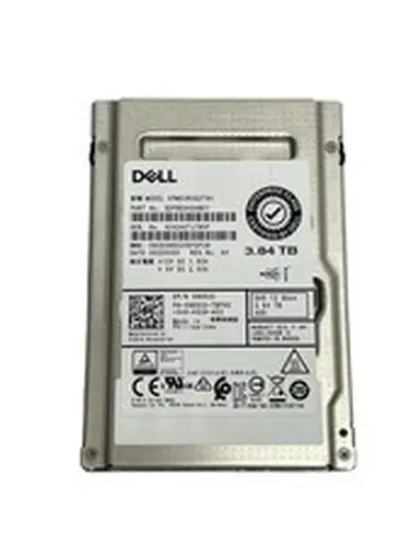 Dell Toshiba 3.84TB 2.5" SAS SSD – KPM5XRUG3T84 – 80-89% Health &