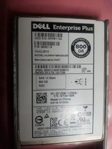 Dell V1R9K 800GB Compellent Enterprise Plus SAS 12gbps 2.5" SSD HUSMM1680ASS200