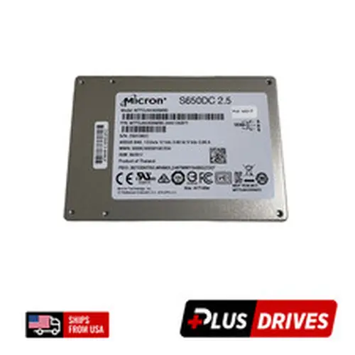 400GB SAS SSD Micron 2.5" S650DC Server SSD Drive 12Gbps MLC 180K IOPS 10DWPD