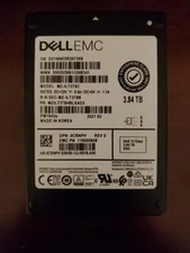 Dell EMC 3.84TB SAS SSD 12Gbs 2.5" PM1643a - MZ-ILT3T8C 0CRNPH brand new