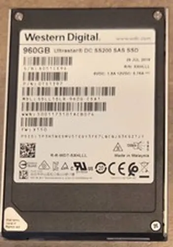 Western Digital Ultrastar SS200 960GB SSD SAS Drive