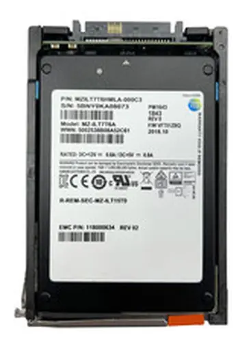 Samsung EMC 7.68TB SAS SSD 12Gb/s MZ-ILT7T6A 2.5" FLASH SSD PM1643 98%+ (512)