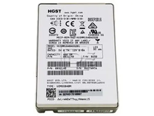 HGST / Hitachi HUSMM1640ASS201 400GB SSD 2.5" SAS 12Gbps WI Solid State Drive