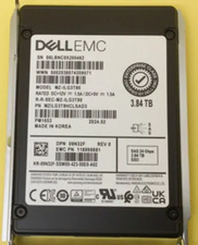 3.84TB 24Gbps SAS MZ-ILG3T80 SSD MZILG3T8HCLSAD3