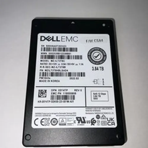 5Y4TP Dell EMC 3.84 TB SSD MZ-ILT3T8C PM1643a 05Y4TP