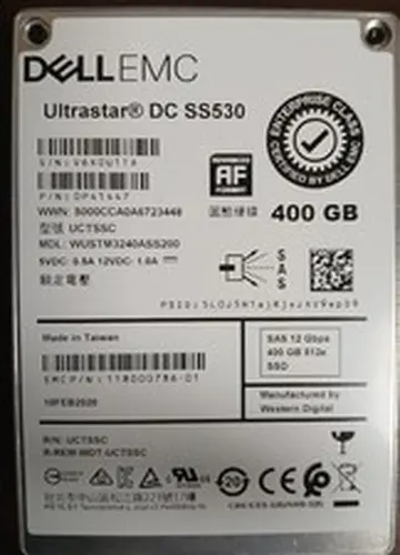 Dell EMC Ultrastar DC SS530 2.5" 400GB SAS SSD (WUSTM3240ASS200)