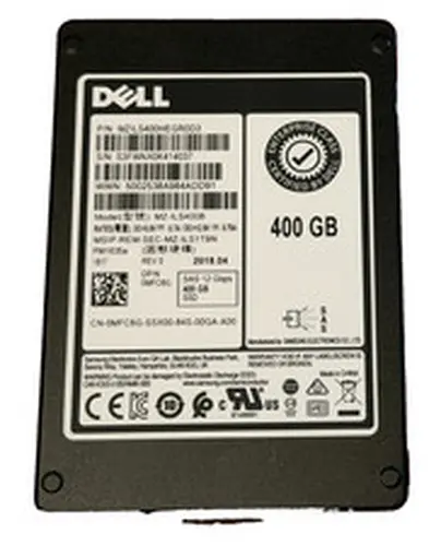 Dell MZ-ILS400B 400GB 2.5" SSD 12Gbps SAS P/N 0MFC6G