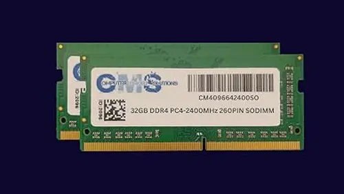 CMS 64GB (2X32GB) DDR4 19200 2400MHZ Non ECC SODIMM Memory Ram Compatible with Getac Semi Rugged Notebook (DDR4) S410 G2 - D54