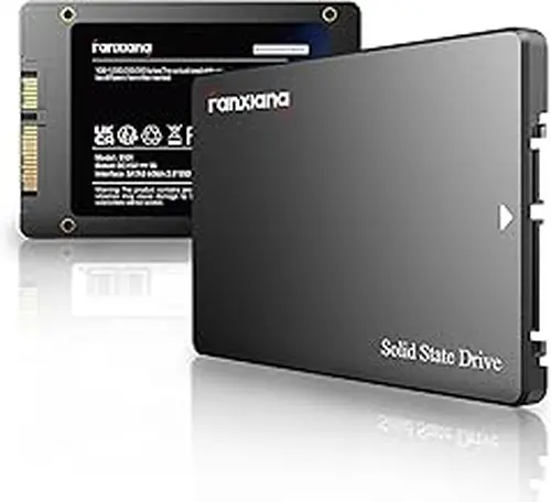 fanxiang S101 512GB SSD SATA III 6Gb/s 2.5" Internal Solid State Drive, Read Speed up to 500MB/sec, Compatible with Laptop and PC Desktops(Black)