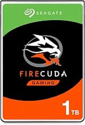 Seagate FireCuda 1TB Solid State Hybrid Drive Performance SSHD – 2.5 Inch SATA 6GB/s Flash Accelerated for Gaming PC Laptop - Frustration Free Packaging (ST1000LX015)