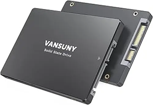 Vansuny 512GB SATA III SSD Internal Solid State Drive 2.5” Internal Drive Advanced 3D NAND Flash Up to 500MB/s SSD Hard Drive for PC Laptop
