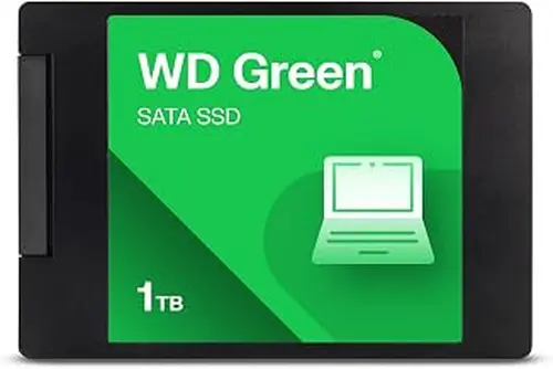 Western Digital WD Green SATA 1TB, Up to 545MB/s, 2.5"/7mm, 3Y Warranty, Internal Solid State Drive (WDS100T5G0A-00CPT0)