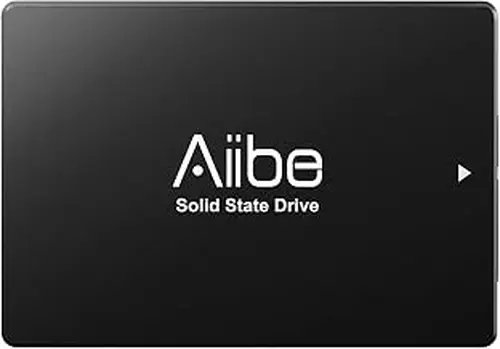 Aiibe 64GB Internal Solid State Drive SATA III SSD 64GB 2.5” SSD Drive Internal Up to 280MB/s for Computer Laptop (Black)