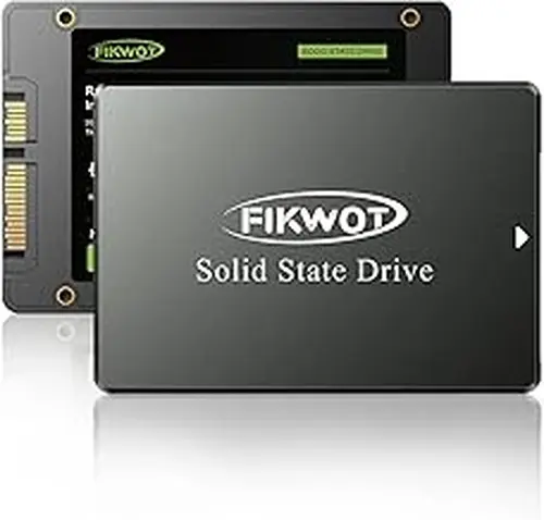 Fikwot FS810 500GB SSD, 2.5" SSD SATA III 6Gb/s, Solid State Drives, Up to 560MB/s, 3D NAND TLC Flash, Internal SSD for Desktops and Laptops(Black)
