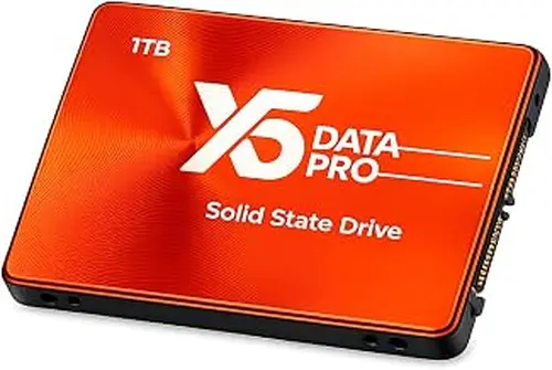 1TB 2.5" SATA III SSD (NOT NVMe/M.2) – Budget Internal Solid State Drive for Laptop & Desktop – Basic Performance Storage