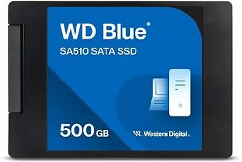 Western Digital Blue SA510 500GB 2.5" Serial ATA III Solid State Drive