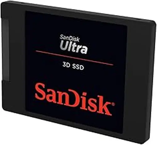 SanDisk Ultra 3D NAND 500GB Internal SSD - SATA III 6 Gb/s, 2.5 Inch /7 mm, Up to 560 MB/s - SDSSDH3-500G-G26 (Renewed)