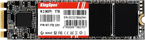 KingSpec 1TB M.2 SATA III 2280 SSD, NOT for NVMe Slots