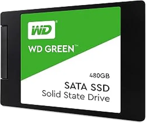 WD Green 480GB Internal PC SSD - SATA III 6 Gb/s, 2.5"/7mm - WDS480G2G0A