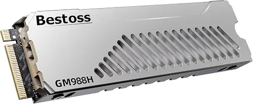 Bestoss 4TB M.2 NVMe SSD PCIe4.0 PS5 SSD with Heatsink,PS5 Storage,7350MB/s