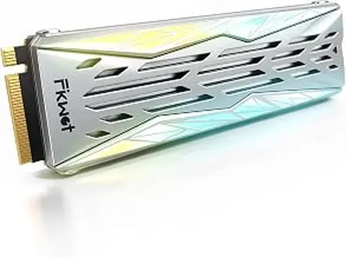 Fikwot FN990 4TB NVMe SSD M.2 2280 PCIe Gen4x4 with RGB Heatsink, Up to 7350MB/s, 3D NAND TLC, Internal Gaming Solid State Drive for PS5 & Desktop