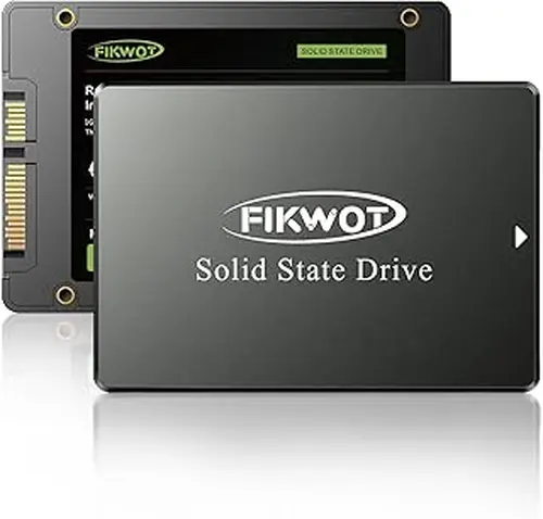 Fikwot FS810 1TB SSD, 2.5" SSD SATA III 6Gb/s, Solid State Drives, Up to 560MB/s, 3D NAND TLC Flash, Internal SSD for Desktops and Laptops(Black)
