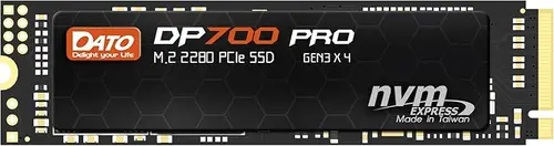 DATO 512GB M.2 SSD, M.2 2280 SSD, PCIe Gen3x4 Internal Solid State Drive, Up to 3300/3100 MB/s, DP700Pro Series