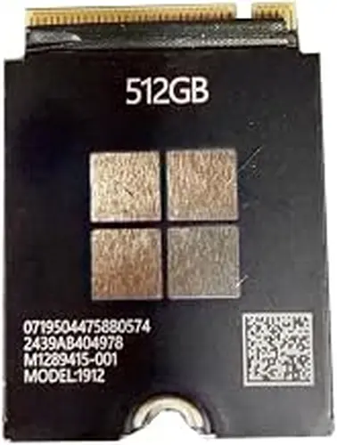 Microsoft Surface Pro 512GB Replacement SSD, M.2 2230, Model 1912 (OEM New)