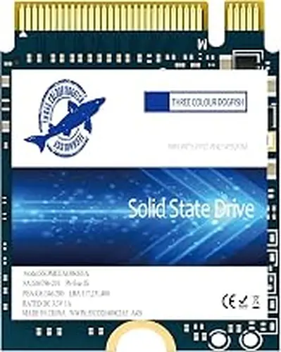 Dogfish M.2 2230 SSD 256GB NVMe PCIe Gen 3.0x4 Internal Solid State Drive Compatible with Steam Deck/Microsoft Surface/Laptop/Desktop(M.2 2230 PCIe 3.0,256GB)
