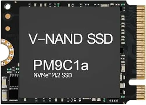 Samsung 256GB M.2 2230 30mm NVMe PCIe Gen4 x4 TLC SSD PM9C1A for Thinkpad ProBook Latitude EliteBook Ideapad Inspiron Pavilion Xbox PS5 Steam ROG Ally Legion Go - Internal Solid State Drive (OEM New)