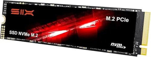 SIX X4000 PRO 256GB M.2 2280 SSD PCIe Gen3x4 NVME SSD Solid State Drive - Up to 3100MB/s Read Speed